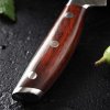 Nóż Santoku ROSE WOOD DAMASCUS 17,5 cm, Dellinger