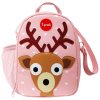Torba na lunch dla dzieci DEER, 20 cm, różowa, 3 Sprouts