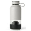 Butelka na wodę BOTTLE TO GO 600 ml, z filtrem węglowym, Lékué