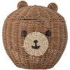 Kosz na zabawki LILU 28 cm, rattan, Bloomingville
