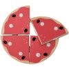 Zabawka pizza w zestawie TALIAS,15 el., czerwony, Bloomingville