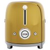Toster TSF01GOEU, 2 kromki, złoty, Smeg