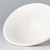 Nieregularna miseczka na sos MODERN WHITE, 11 cm, 100 ml, biała, MIJ
