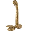 Figurka WUNDERKAMMER SNAKE 26 cm, srebrna, aluminium, Seletti