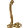 Figurka WUNDERKAMMER SNAKE 26 cm, srebrna, aluminium, Seletti