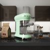 Półautomatyczny ekspres do kawy 50'S STYLE ECF01PGEU, pastelowa zieleń, Smeg