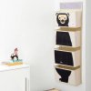Organizer ścienny dla dzieci BEAR 94 cm, beżowy, 3 Sprouts