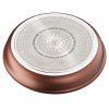 Patelnie INGENIO ECO RESPECT ON L7609402, zestaw 3 sztuk, brązowe, aluminiowe, Tefal