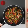 Patelnia wok FORCE C2921953 28 cm, czarna, aluminiowa, Tefal
