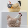 Pojemnik kuchenny MOTHER HEN 21 cm, czarno-biały, kamionkowy, Mason Cash