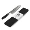 Nóż Santoku RAN PLUS 16,5 cm, czarny, Yaxell