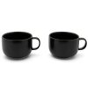 210298 2 hrnek na caj umea 250 ml sada 2 ks cerna keramika bredemeijer