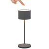Przenośna lampa stołowa FAROL MINI 19,5 cm, LED, szara, aluminiowa, Blomus