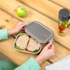 Lunchbox MAKE & TAKE 1,1 l, srebrny, stal nierdzewna, Brabantia