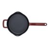 Patelnia uniwersalna MOMENTS 26 cm, czerwona, żeliwna, Fissler