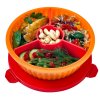 Lunchbox POKE BOWL 1,06 l, pomarańczowy, tworzywo sztuczne, Yumbox