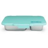 Lunchbox PRESTO 5925 ml, turkusowy, stal nierdzewna, Yumbox