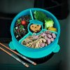 Lunchbox POKE BOWL 1,06 l, niebieski, tworzywo sztuczne, Yumbox