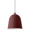 217082 zavesna lampa clover 35 cm burgundska hlinik eva solo