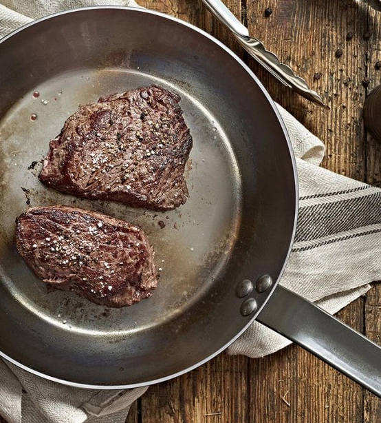 As melhores frigideiras para bifes