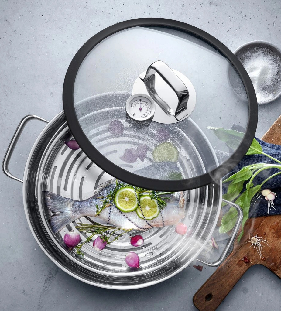 Precisa de uma panela para cozinhar a vapor? Ideal para uma alimentação saudável!