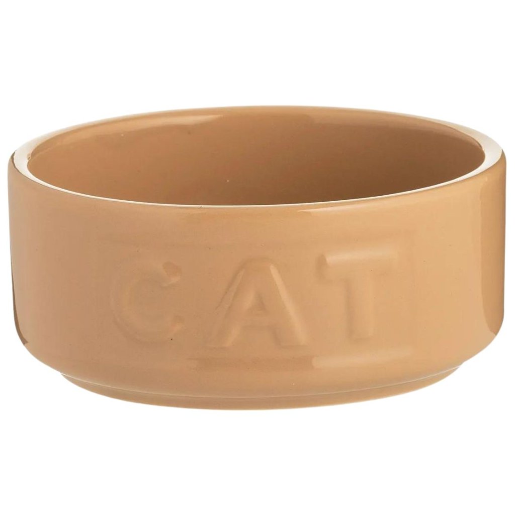 Taça para gatos PETWARE CANE 13 cm, cor canela, grés, Mason Cash