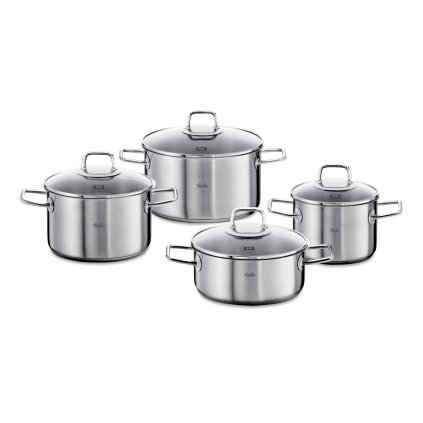 Conjunto de panelas VISEO, 4 unidades, Fissler