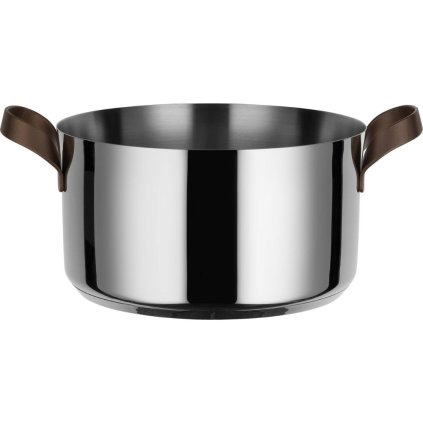 Panela EDO 20 cm, 4,9 l, aço inoxidável, Alessi