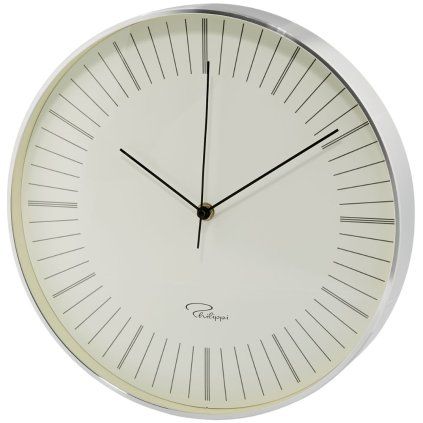 Relógio de parede TEMPUS W4 31 cm, branco, Philippi