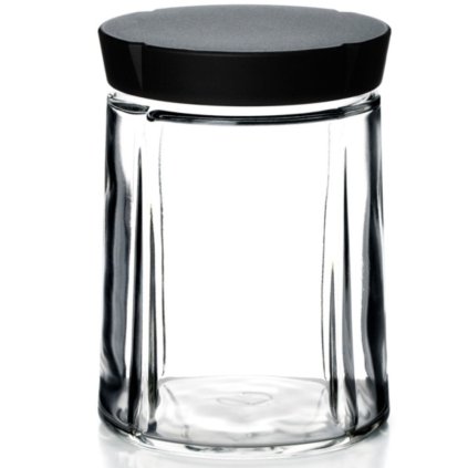 Frasco de armazenamento de cozinha GRAND CRU 750 ml, preto, Rosendahl