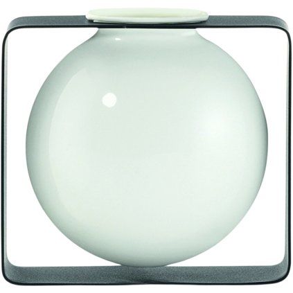 Vaso FLOAT 17 cm, cinza, Philippi