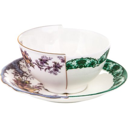 Chávena de chá com pires HYBRID ISIDORA, Seletti