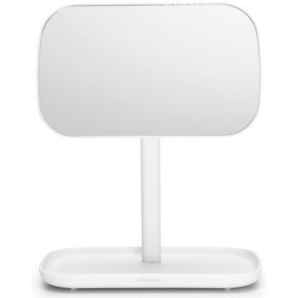 Espelho de mesa 28,3 cm, com bandeja, branco, Brabantia