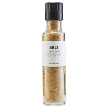 Sal de limão e tomilho 320 g, Nicolas Vahé