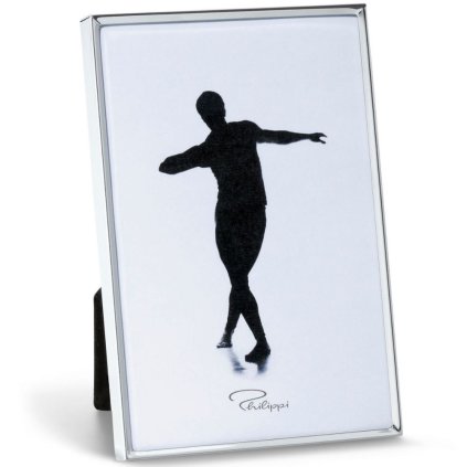 Moldura PABLO 10 x 15 cm, prateada, Philippi