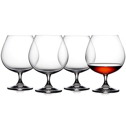 Copo de conhaque JUVEL, conjunto de 4 unidades, 690 ml, Lyngby Glas