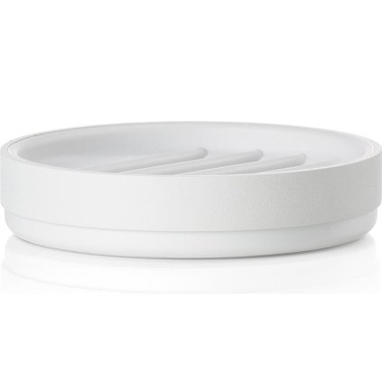Saboneteira RIM 11 cm, cor branca, alumínio, Zona Dinamarca