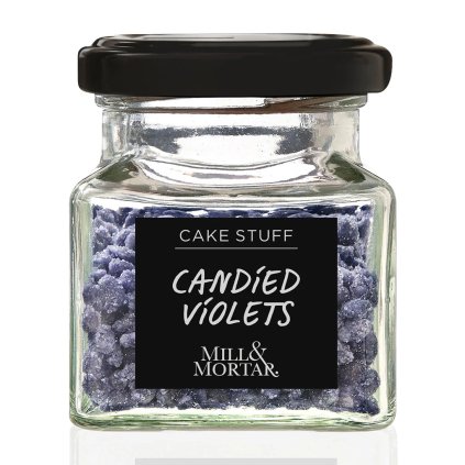 Violetas cristalizadas 40 g, Mill & Mortar