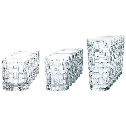 Copo BOSSA NOVA, conjunto de 18, transparente, Nachtmann