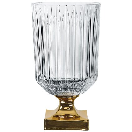 Jarra MINERVA GOLD 32 cm, transparente, Nachtmann
