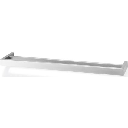 Toalheiro LINEA 61 cm, duplo, mate, aço inoxidável, Zack