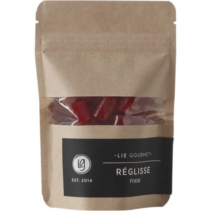 Alcaçuz de morango 110 g, Lie Gourmet