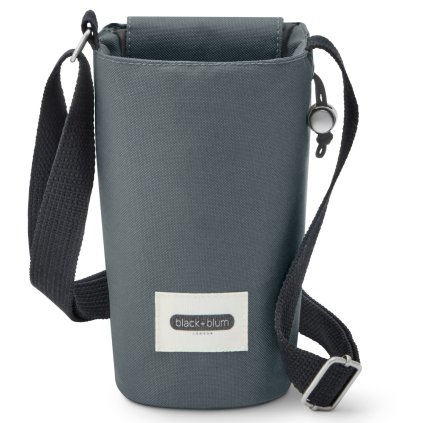 218420 termo taska na lahev 20 cm bridlicova black blum