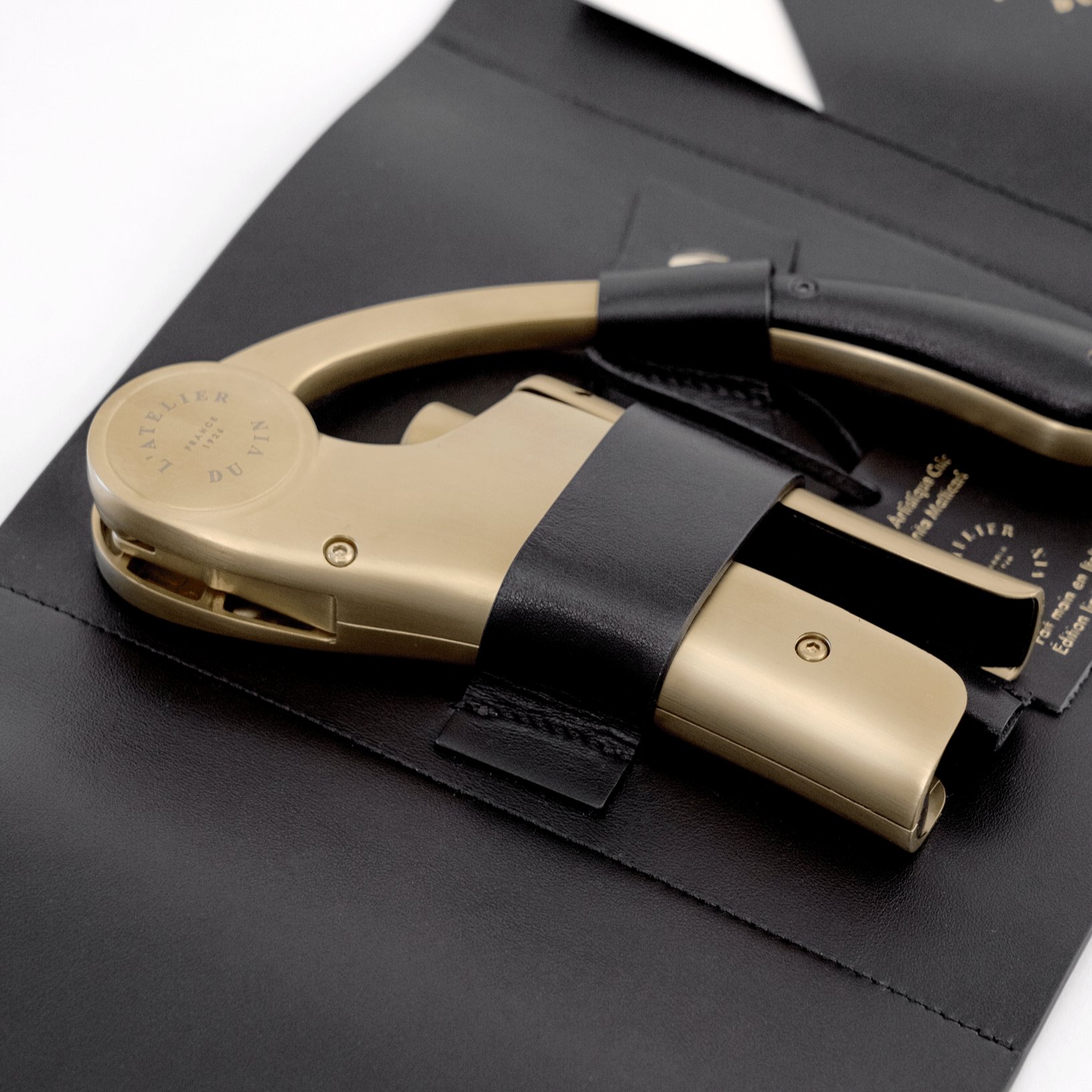 Saca-rolhas de alavanca OENO MOTION GOLD NOMAD, L