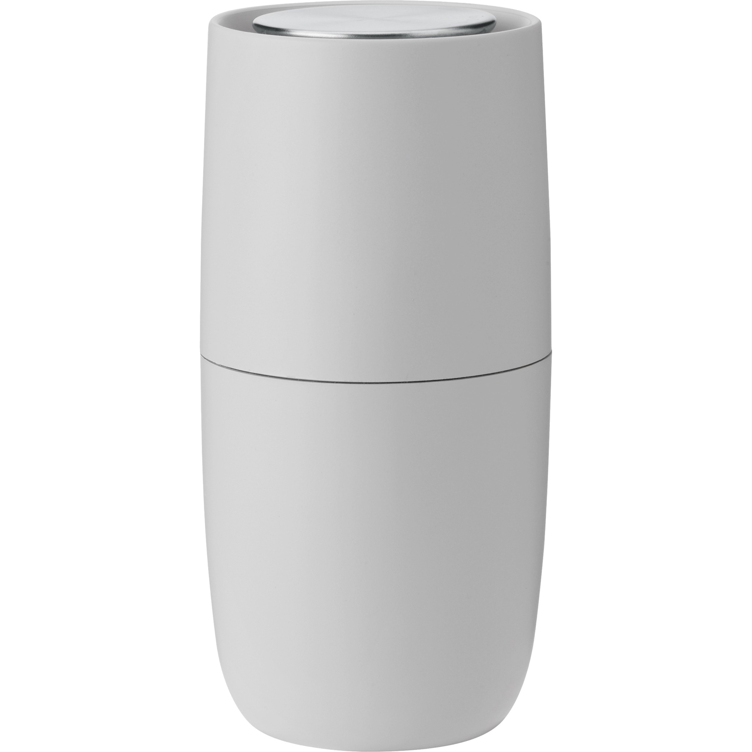 Moinho de sal NORMAN FOSTER 13 cm, cor cinzento-claro, plástico, Stelton