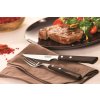 Conjunto de talheres para bife CHURRASCO, 12 unidades, castanho, Tramontina