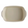 Assadeira 36 x 23 cm, creme, barro, Emile Henry