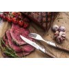 Conjunto de garfos para bifes LAGUIOLE LUXURY, 6 unidades, cabo em madeira de oliveira, Laguiole