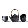 Conjunto de bule e chávenas GUNMETAL, 5 peças, MIJ
