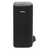 Caixote do lixo com pedal BO 2 x 30 l, preto, Brabantia